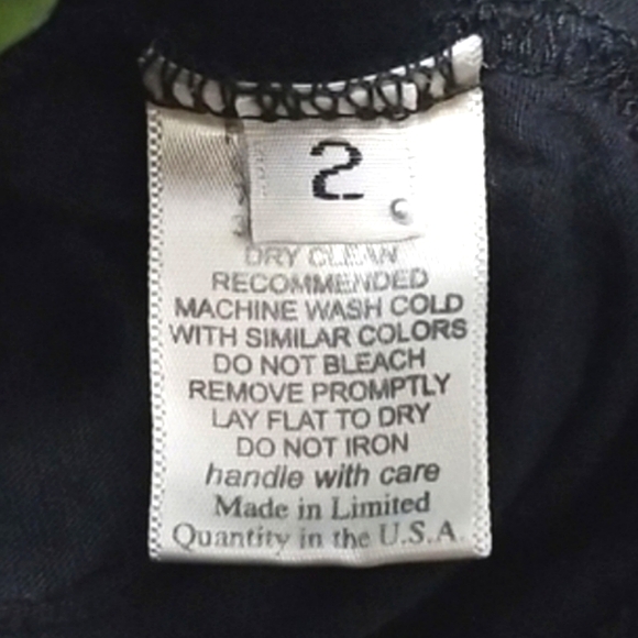 🔥FINAL💲⬇️Lauren Moshi Black High/Low Bow Print Dress, Size 2-4 ~ VGUC - Picture 9 of 11